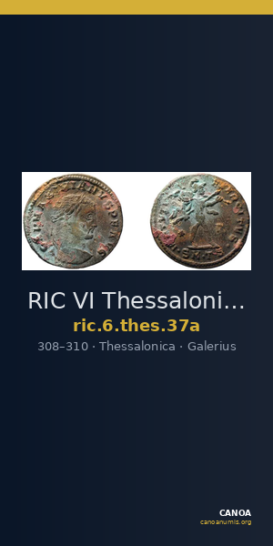 RIC VI Thessalonica 37a — CANOA