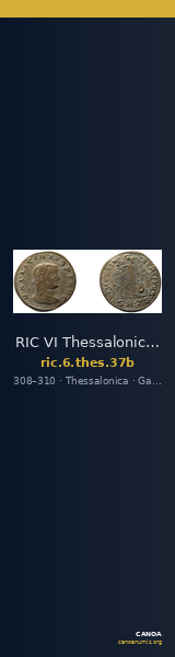 RIC VI Thessalonica 37b — CANOA