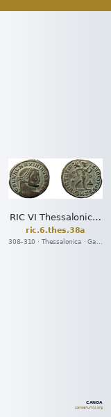 RIC VI Thessalonica 38a — CANOA