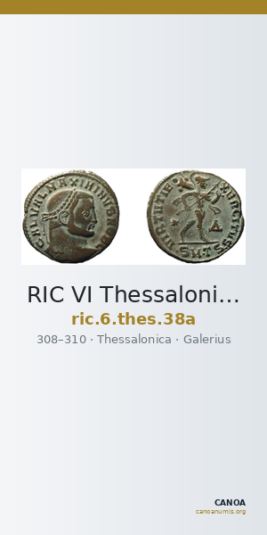 RIC VI Thessalonica 38a — CANOA