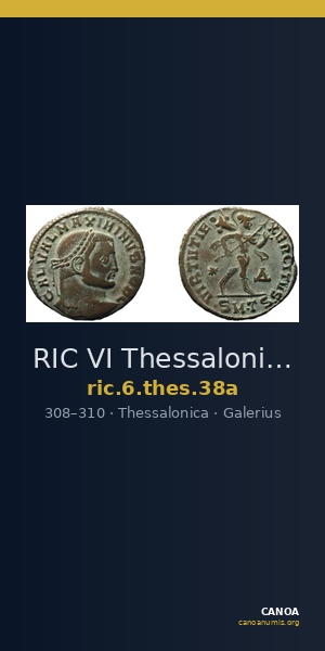 RIC VI Thessalonica 38a — CANOA