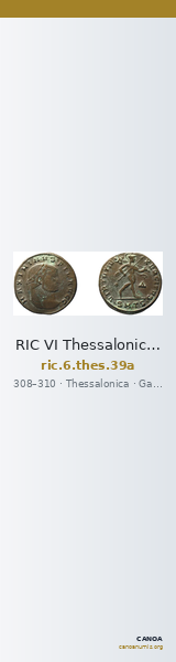 RIC VI Thessalonica 39a — CANOA