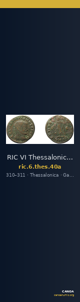 RIC VI Thessalonica 40a — CANOA