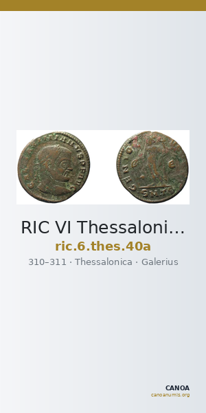 RIC VI Thessalonica 40a — CANOA