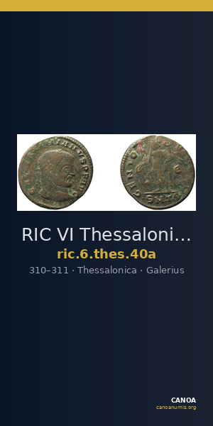 RIC VI Thessalonica 40a — CANOA