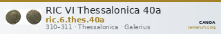 RIC VI Thessalonica 40a — CANOA