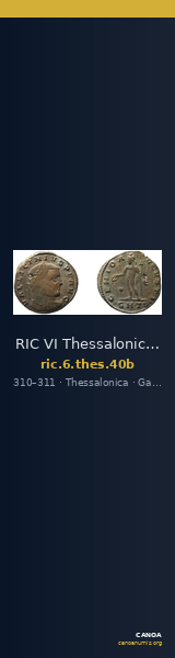 RIC VI Thessalonica 40b — CANOA