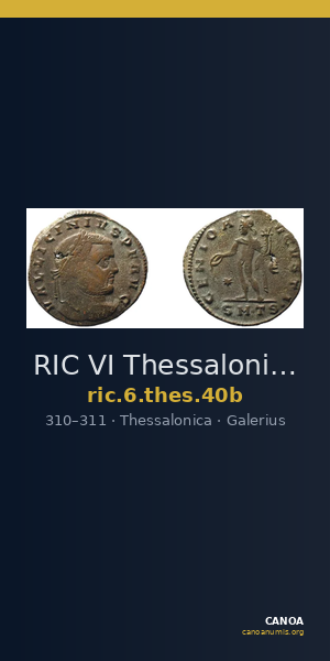 RIC VI Thessalonica 40b — CANOA