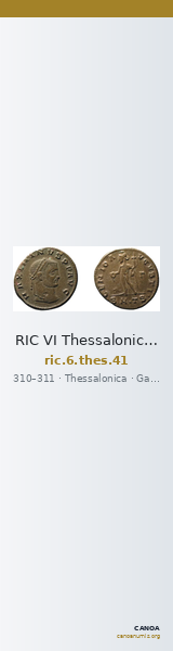RIC VI Thessalonica 41 — CANOA