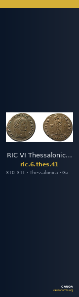 RIC VI Thessalonica 41 — CANOA