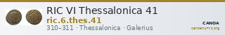 RIC VI Thessalonica 41 — CANOA