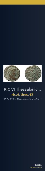 RIC VI Thessalonica 42 — CANOA