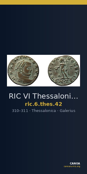 RIC VI Thessalonica 42 — CANOA