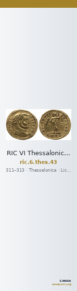 RIC VI Thessalonica 43 — CANOA