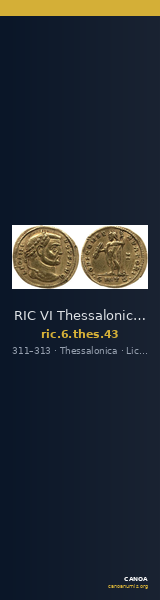 RIC VI Thessalonica 43 — CANOA