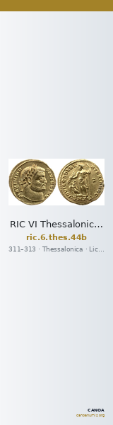 RIC VI Thessalonica 44b — CANOA
