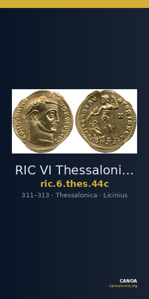 RIC VI Thessalonica 44c — CANOA