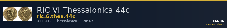 RIC VI Thessalonica 44c — CANOA