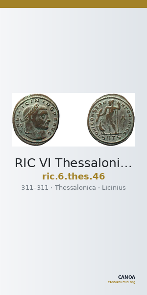 RIC VI Thessalonica 46 — CANOA