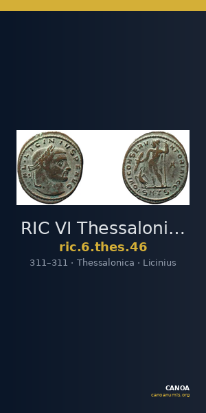 RIC VI Thessalonica 46 — CANOA