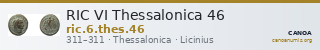 RIC VI Thessalonica 46 — CANOA