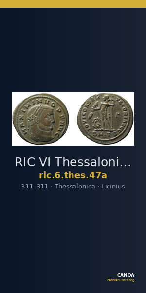 RIC VI Thessalonica 47a — CANOA