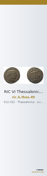 RIC VI Thessalonica 49 — CANOA