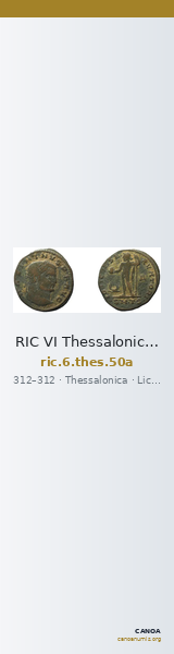 RIC VI Thessalonica 50a — CANOA
