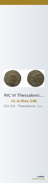 RIC VI Thessalonica 50b — CANOA