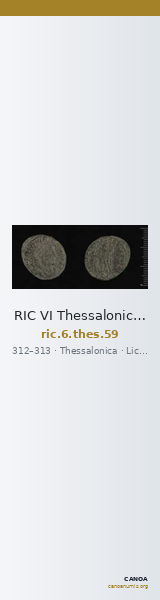 RIC VI Thessalonica 59 — CANOA