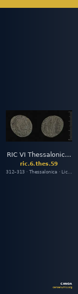 RIC VI Thessalonica 59 — CANOA