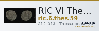 RIC VI Thessalonica 59 — CANOA