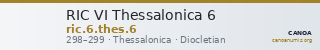 RIC VI Thessalonica 6 — CANOA