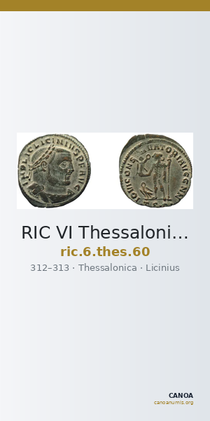 RIC VI Thessalonica 60 — CANOA