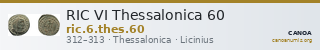 RIC VI Thessalonica 60 — CANOA