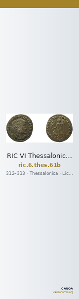 RIC VI Thessalonica 61b — CANOA