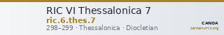 RIC VI Thessalonica 7 — CANOA