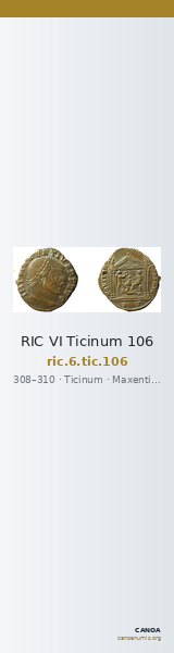 RIC VI Ticinum 106 — CANOA