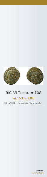 RIC VI Ticinum 108 — CANOA