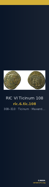RIC VI Ticinum 108 — CANOA