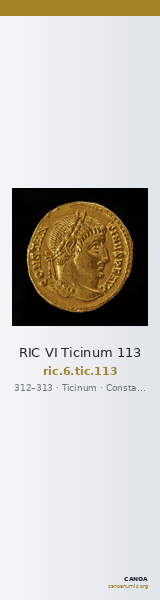 RIC VI Ticinum 113 — CANOA
