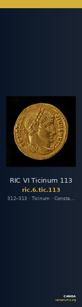 RIC VI Ticinum 113 — CANOA