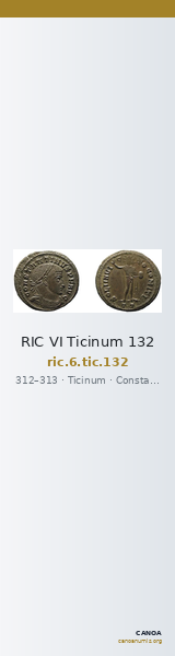 RIC VI Ticinum 132 — CANOA