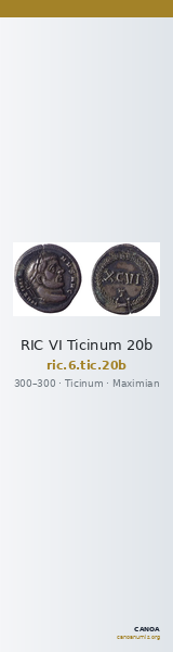 RIC VI Ticinum 20b — CANOA