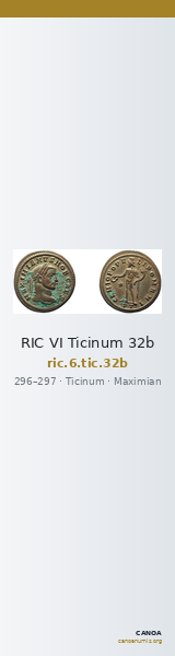 RIC VI Ticinum 32b — CANOA