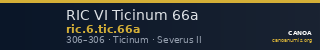 RIC VI Ticinum 66a — CANOA