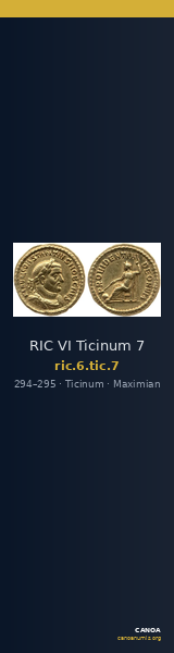 RIC VI Ticinum 7 — CANOA