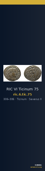 RIC VI Ticinum 75 — CANOA