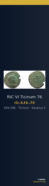 RIC VI Ticinum 76 — CANOA