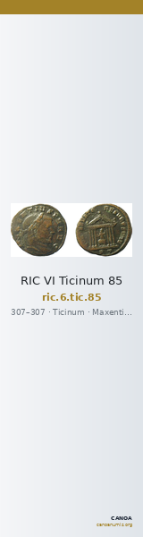 RIC VI Ticinum 85 — CANOA